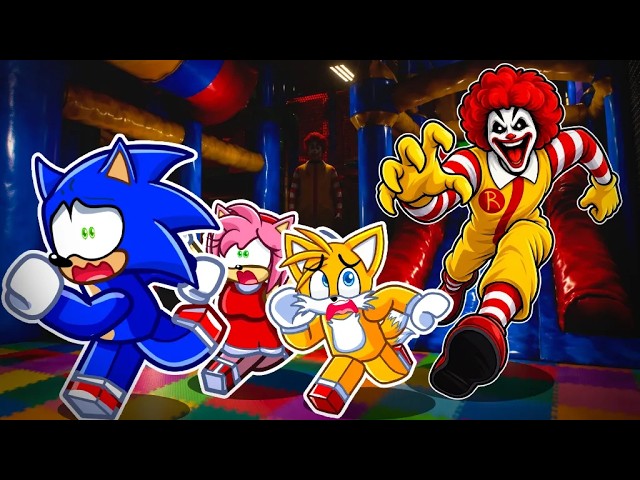 ROBLOX ESCAPE RONALD MCDONALD.. (Scream and Run)