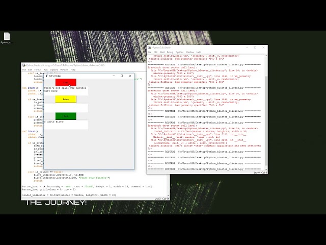 Idle Clicker Game With Python... Modelling a Nerf Blaster with Tkinter!