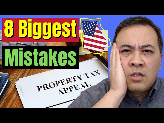 8 MISTAKES people make on their property tax appeal! (GA)  @TaxFreezeCommand