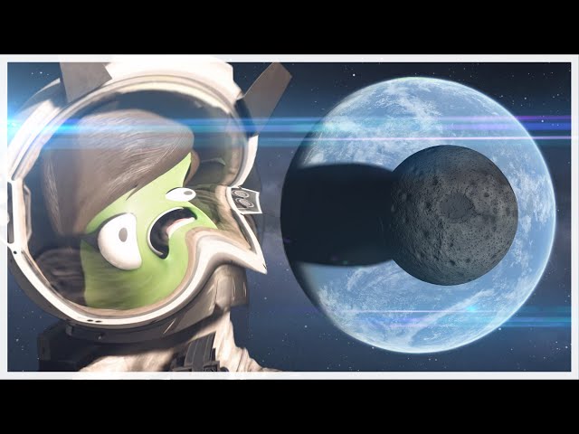 Kerbal Space Program but the moon is getting closer...