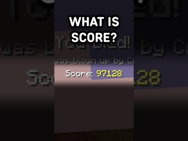 What the hell is 'SCORE'?