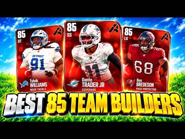 The BEST 85 OVR Team Builders You NEED on Your Team in Madden 27!