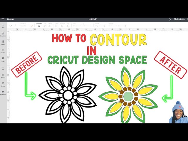 HOW TO CONTOUR IN CRICUT DESIGN SPACE | CRICUT DESIGN SPACE FOR BEGINNERS