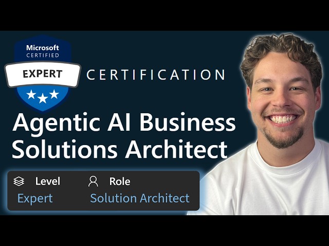 ​​Agentic AI Business Solutions Architect (AB-100) - Full Course – Pass The Exam!​