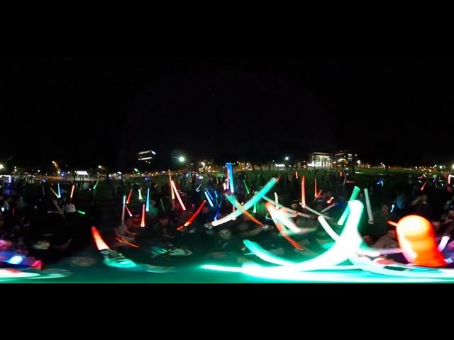 Glow Swords - Cats in Space - Space Battle San Jose 2016 - 360