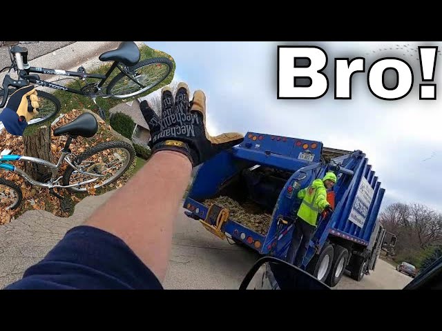 Street Scrapper Versus Garbage Man