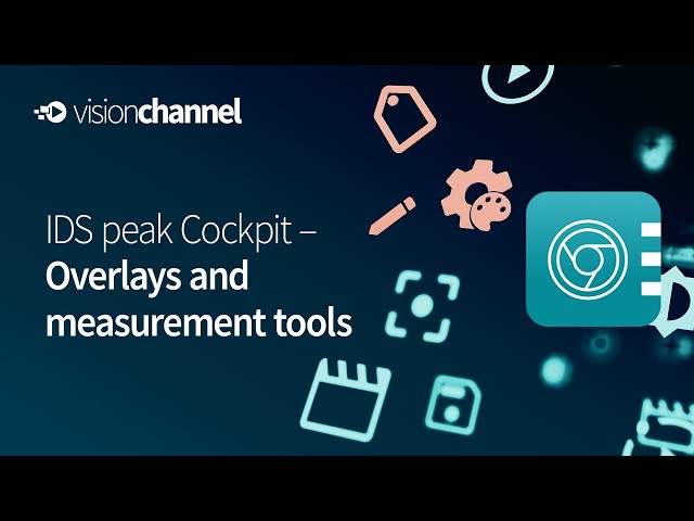 IDS peak Cockpit: Overlays and measurement tools