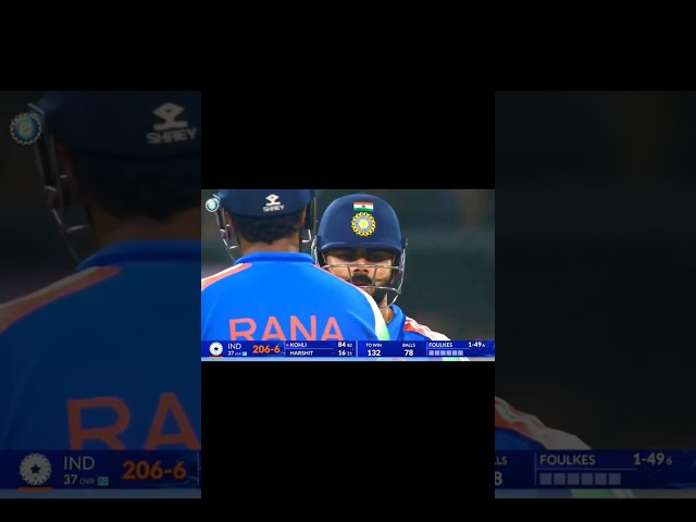 HARSHIT 16 Virat Kohli 82🤯