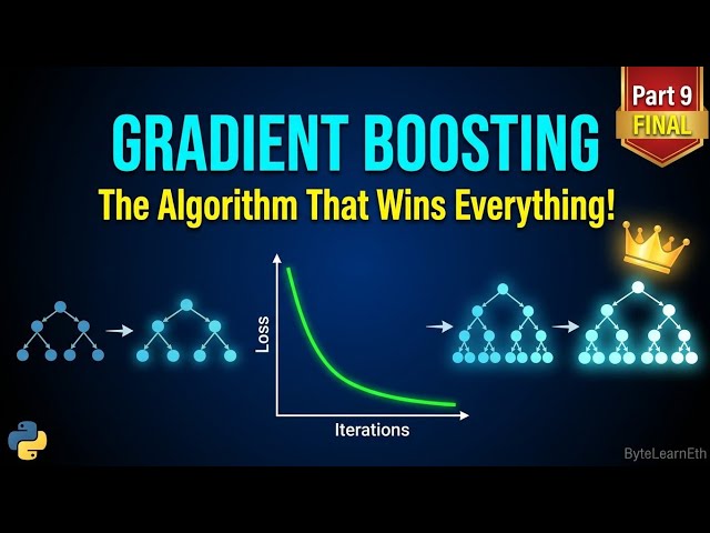 Gradient Boosting Explained Simply — ML Series Part 9 FINAL | ByteLearnEth