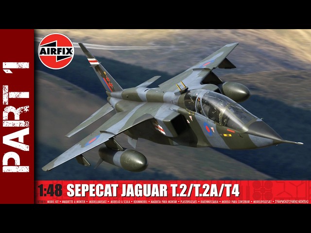 New Airfix Jaguar T2 / T2A / T4 (Airfix 1/48 scale model)