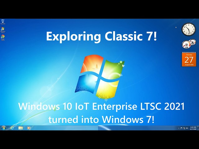 This Windows 10 Mod looks exactly like Windows 7 - Classic 7 review!