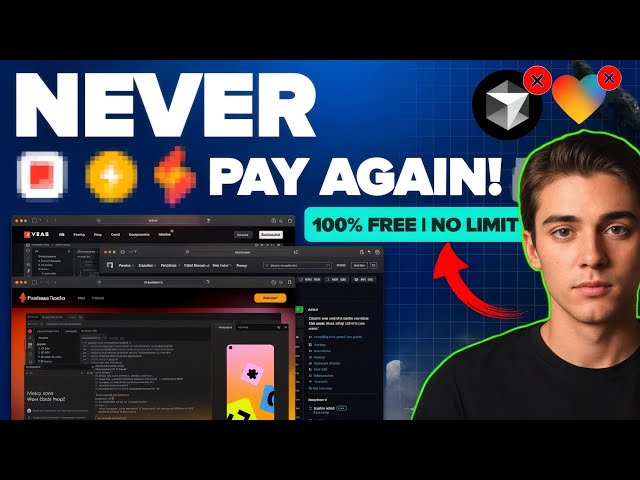 Here Are Best 3 FREE No-Code AI Tools to Build Apps With NO LIMIT! - 2026 Vibe Coding