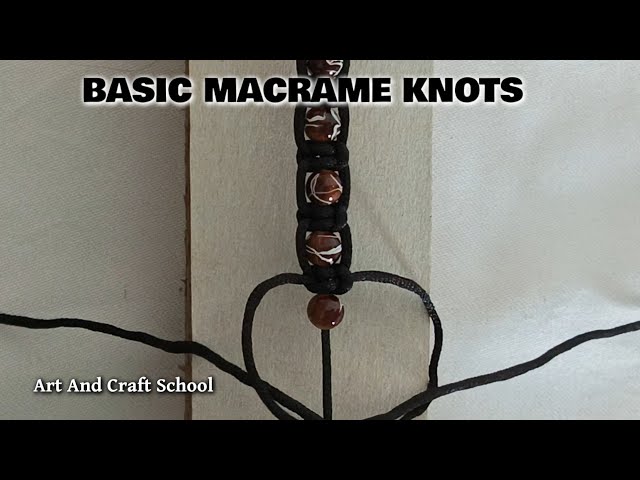 Easy Macrame Bracelet Tutorial | Tiktok Viral Macrame Bracelet Tutorial