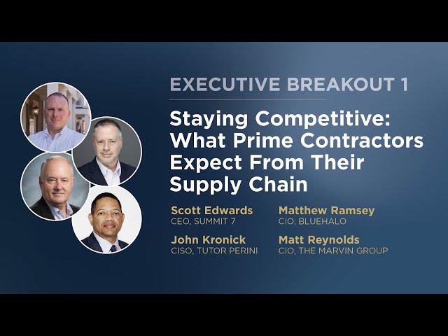 Staying Competitive: What Prime Contractors Expect from Their Supply Chain