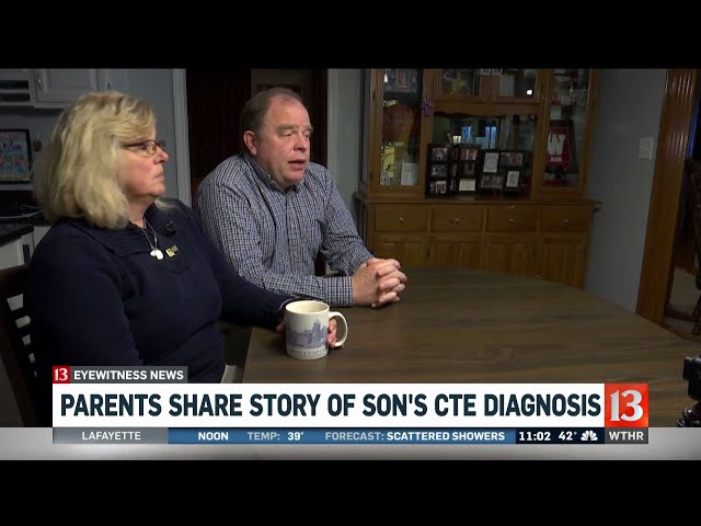 Parents share story of son's CTE diagnosis