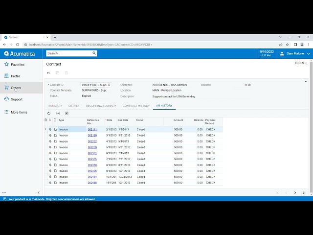 Customer Self-Service Portal