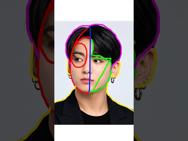 How to draw Junkook #junkook #bts #btsarmy #drawingtutorial #art #shortsfeed #drawing #artwork