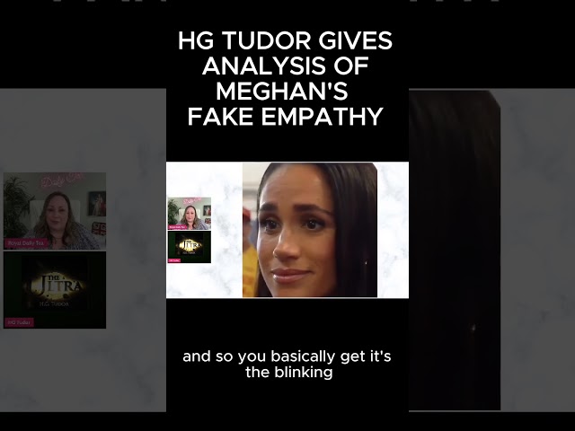 Meghan Markle’s "FAKE EMPATHY" Heavy Blinking With No Tears!