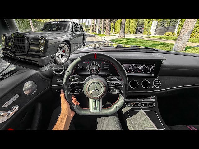 Mercedes Kugel S600 POV Drive! Over 600 HP! Classic Exterior, Modern Interior! 4k