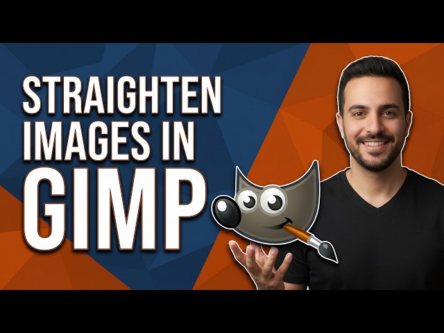 How To Straighten Images In GIMP (Easy Guide)