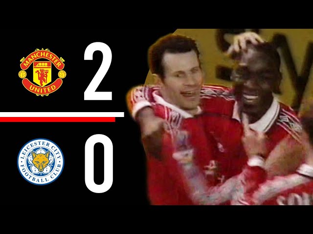 Manchester United v Leicester City | Highlights | On This Day | 1999/2000