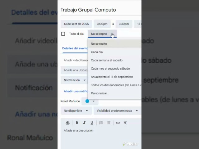 Have Google notify you of your events in minutes