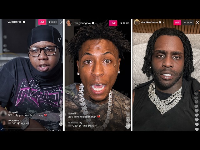 Rappers React to BloodHound Q50 Passing Away..