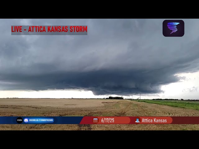 Kansas Tornado and Hail Threat | LIVE Storm Chase in DOGHOUSE