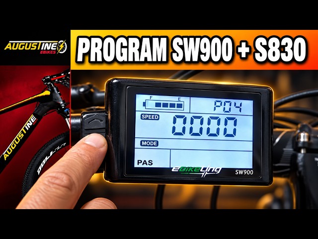 Unlock More E-Bike Performance! SW-900 & S830 Programming Guide