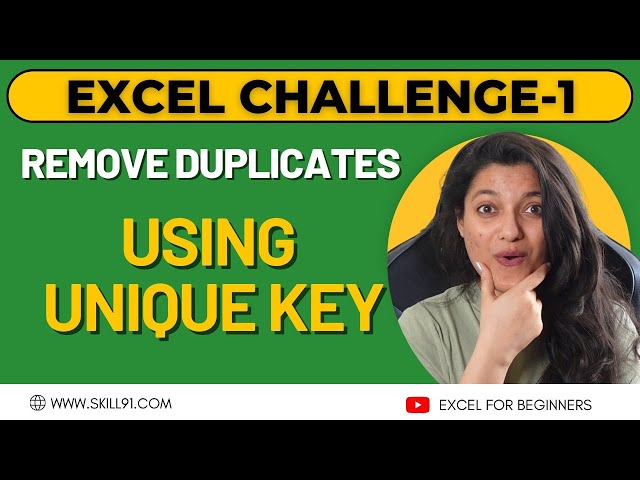How to FIND and REMOVE Duplicates in Excel | Conditional Formatting | Excel For Beginners