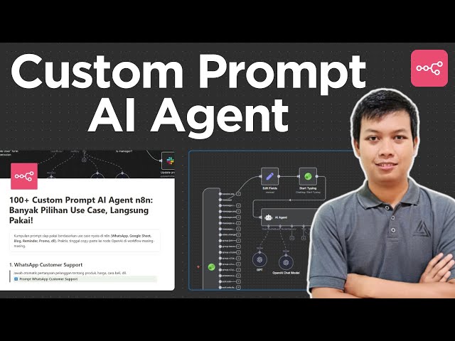 n8n WhatsApp Bot #2: Learning AI Agent Custom Prompts