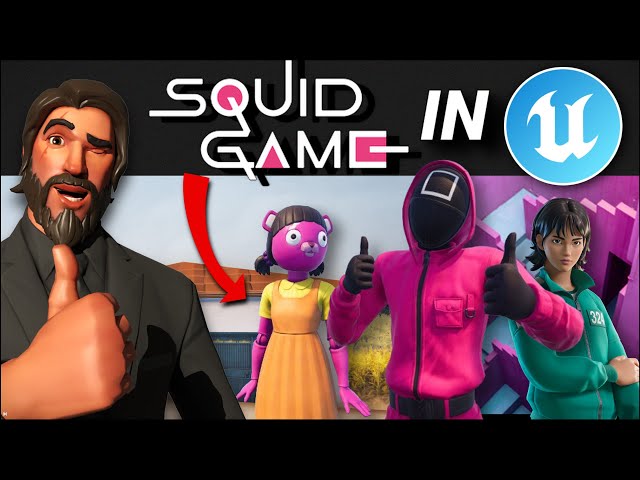 Creating SQUID GAME Islands in Fortnite Creative/UEFN! (Full Tutorial)