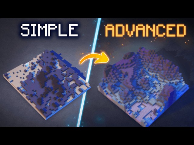 I Made INSANE Noise Algorithms Using Only Command Blocks