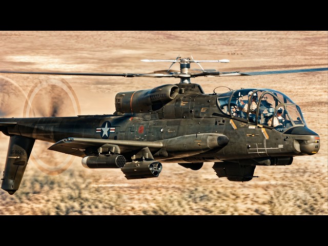Lockheed AH-56 Cheyenne Story: A Gunship Ahead of Its Time. Rare Restored Footage