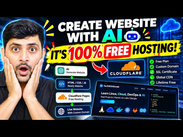 Create a Free Business Website with AI + Get Free Lifetime Hosting | No Coding