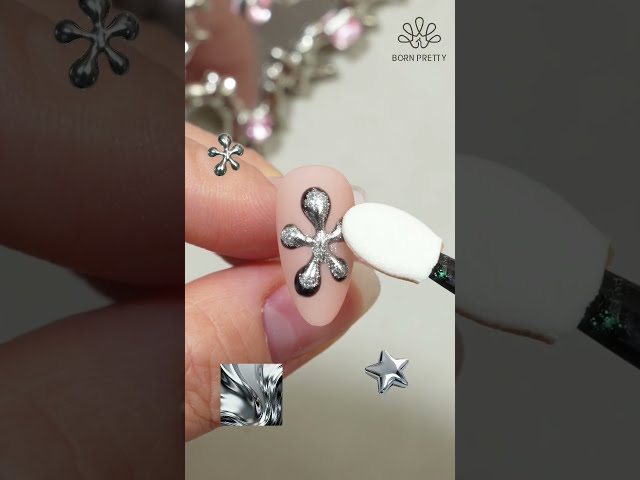Nail Tips! How to Get 3D Metallic Nails?