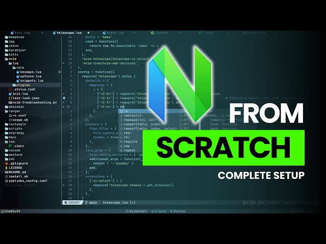 Full Neovim Setup from Scratch