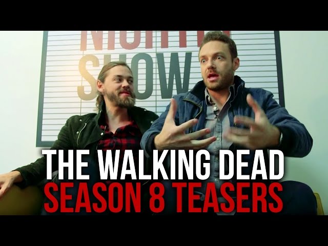 The Walking Dead | Ross Marquand and Tom Payne Tease Exclusive Season 8 Secrets
