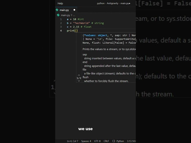 How to Check Data Types in Python | Int, String & Float 🐍💻