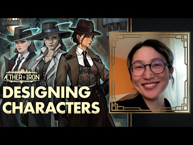 Meet the Artist Behind Every Character in Aether & Iron | Aether Hour 16