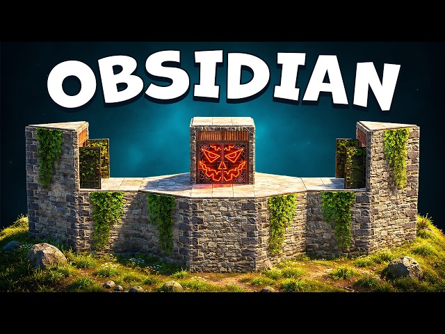 The Obsidian. Your neighbors will get tired of raiding THIS - rust base design