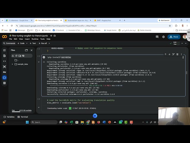 #43 Fine Tuning English to french on custom data using Transformers -  Hugging Face شرح تفصيلى