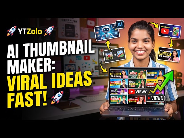Best AI Thumbnail Maker for YouTube 🤯 | YTZolo AI Thumbnail Generator