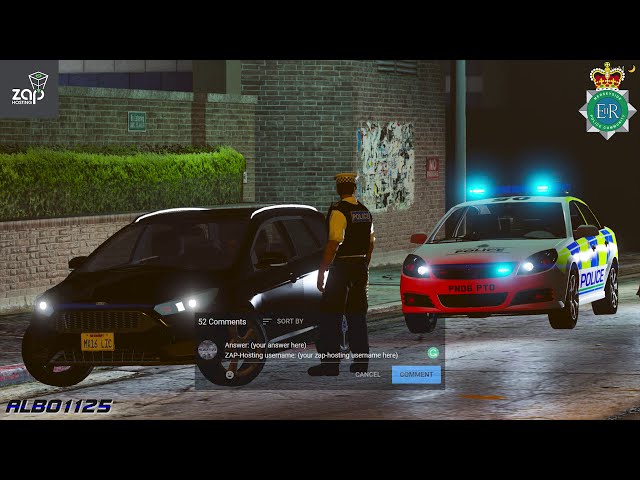 ZAP Coins GIVEAWAY - GTA5 UK Roleplay - Rude Driver - Merseyside Police Community #UKGTA