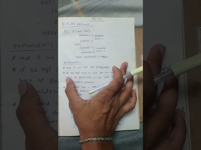 If else in python DAY-35