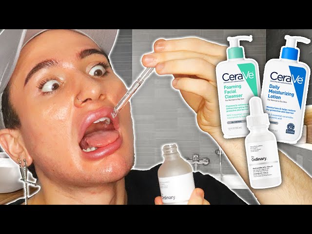 Eating My Favorite Skincare Products (CeraVe, The Ordinary & more)