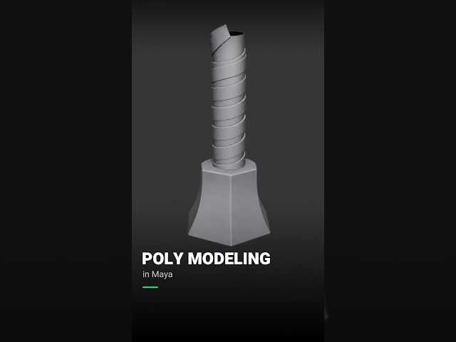 5 Poly Modeling Tips in Maya for Stylized Assets