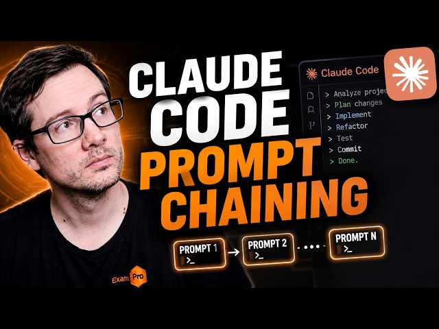 Claude Code Prompt Chaining – Build Better AI Workflows