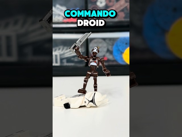 The BEST Custom LEGO Commando Droid! #lego #starwars #legostarwars #clonewars