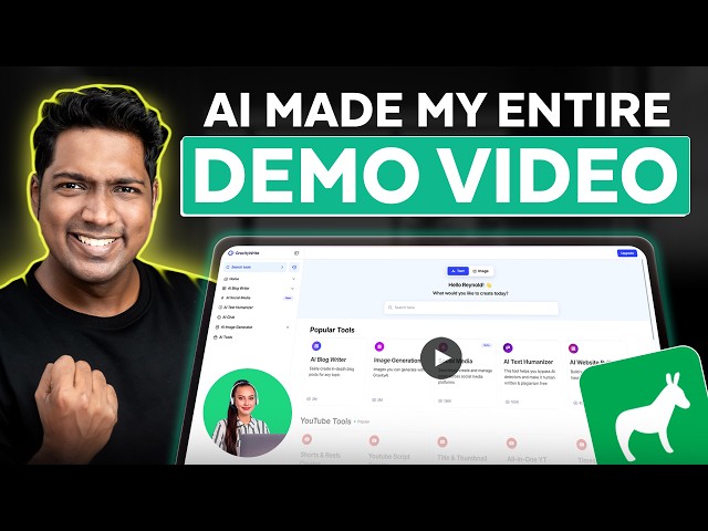 I Let AI Create My Saas Demo - The Results Were Insane